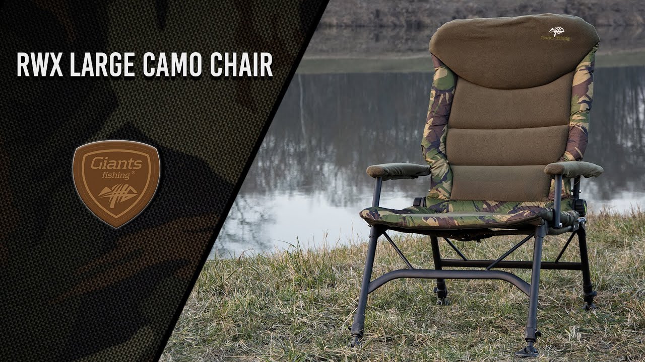 Giants Fishing Kreslo RWX Large Camo Chair